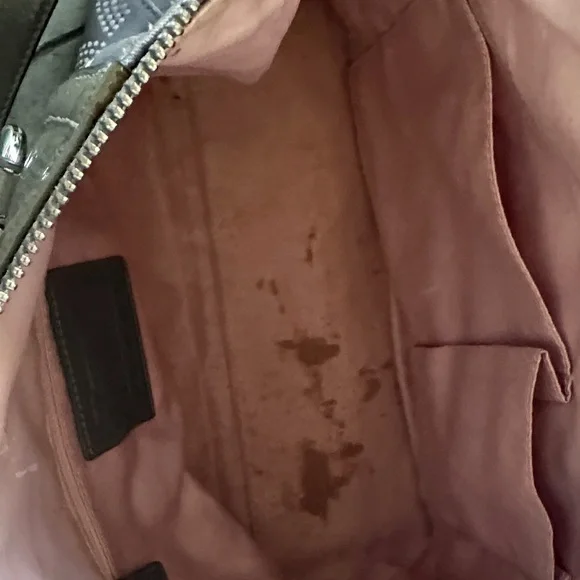 Coach Silver and Gray Shoulder Bag - Picture 4 of 4